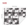 Ouqiuwa Cute Cats Animals Baby Blanket for Girls or Boys,