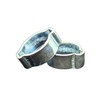 Lumonic I 50 x 2-ear clamps, 11-13 mm, galvanised steel,