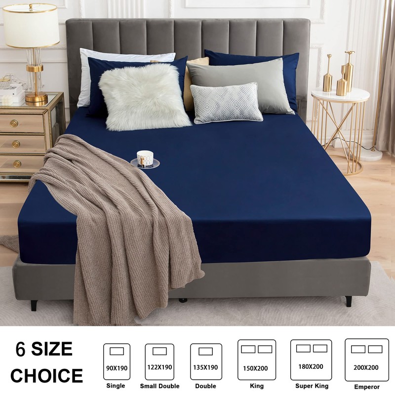 Sufdari Waterproof Fitted Sheet 90 x 190 cm, Waterproof Mattress