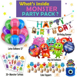 Monster Birthday Party Supplies