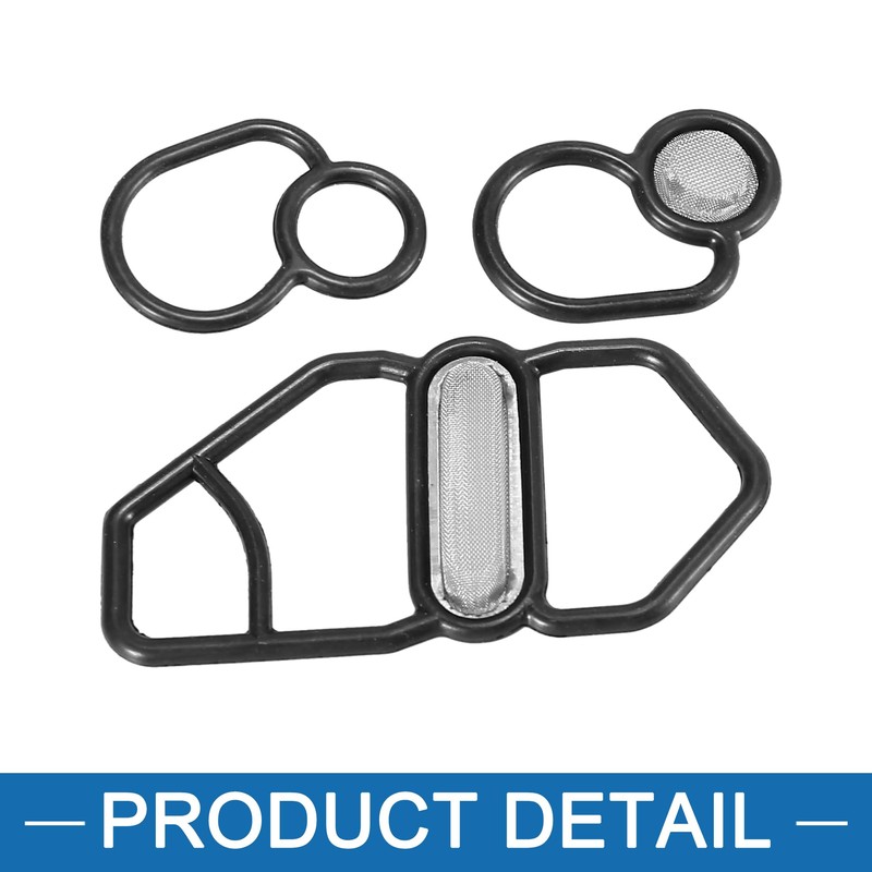 A ABSOPRO Car Solenoid Gasket Kit for 15825-P08-005 36172-P08-005 36172-P08-015