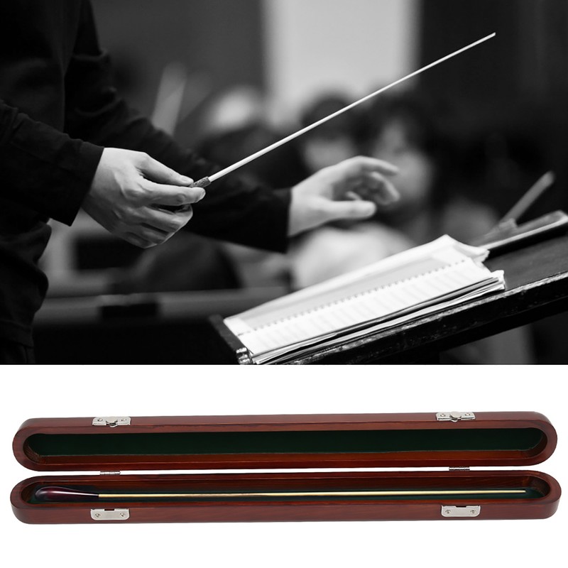 Red Sandalwood Baton HighEnd Musical Commander Baton Box