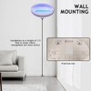 Wall Sconce Mounted Fly Light Trap for Capturing Flies, Moths,