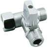 T-Adapter 3/8 Female x 3/8 Male Thread x 3/8 Male