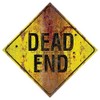 Sunstar Industries Dead End Metal Sign