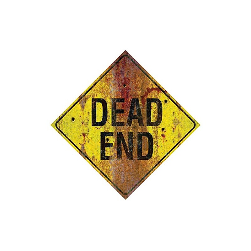 Sunstar Industries Dead End Metal Sign
