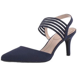 LifeStride Sanya - Zapatos de tacón para Mujer, Azul Marino, 8.5 US