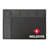 WELDTITE Rubber Workshop Mat with Magnet – Durable, Non-Slip &