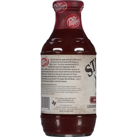 Stubb's Dr Pepper Legendary Barbecue Sauce, 18 oz