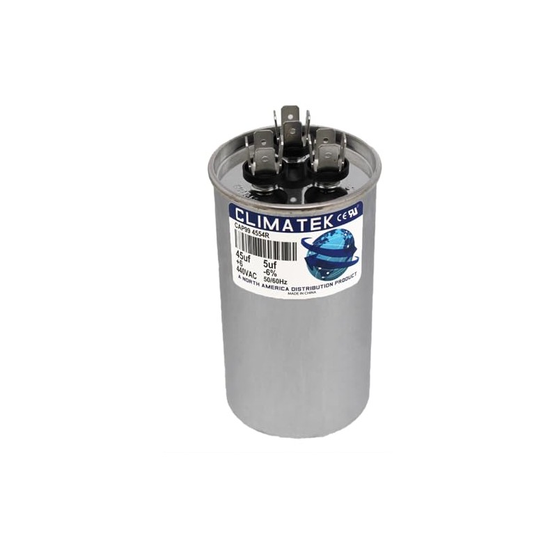 ClimaTek Round Capacitor - fits Carrier # HC98JA046D | 45/5