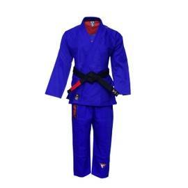Fadi Sports Ray Series Men's BJJ Gi – Lightweight, Preshrunk Brazilian Jiu-Jitsu Gi for Men | Ultra-Strong Reinforced Stitching