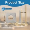 PATIKIL M16 Beveled Square Washers, 4 Pcs Thickness 2 to
