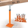 Everkeen House Jacks for Leveling, Floor Jacks Screw 8 PCS