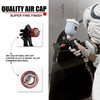 AEROPRO Tools A608 HVLP Air Spray Gun Kit, 1.3mm Nozzle,
