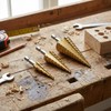 ANYTOP Step Drill, Hexagonal Axis, Drill Bit, Set of 3,