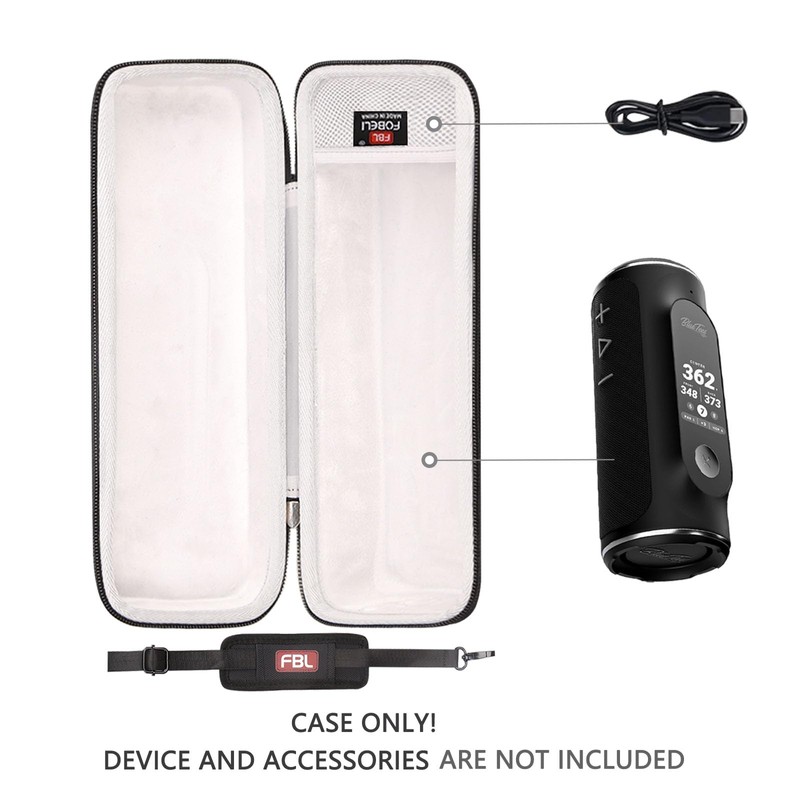 FBLFOBELI Hard Travel Case Compatible with Blue Tees Golf Player+