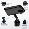 360° Rotating Car Cup Holder Tray for Storage – Universal