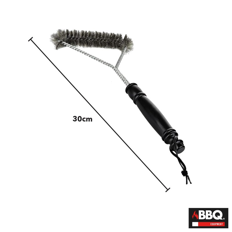 NO LABEL - Barbecue Brush - Metal - 31 cm