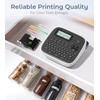 VolenGo D210s Label Maker Machine with 4 Tapes, Label Maker