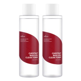 Isntree Chestnut Baja 0.9% Clear Toner, 200ml, 2 pcs / 이즈앤트리 체스트넛 바하 0.9% 클리어 토너, 200ml, 2개
