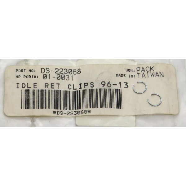 Motion Pro DS223067 Motion Pro Idle Cable Retainer Clips (set
