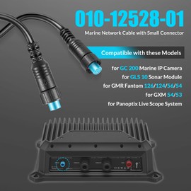 usvehj 010-12528-01 Marine Network Cable with Small Connector - 6 m / 20ft. fit for GC 200 Marine IP Camera, for GLS 10, GMR Fantom 126/124/56/54, GXM 54/53, for Panoptix Live Scope System