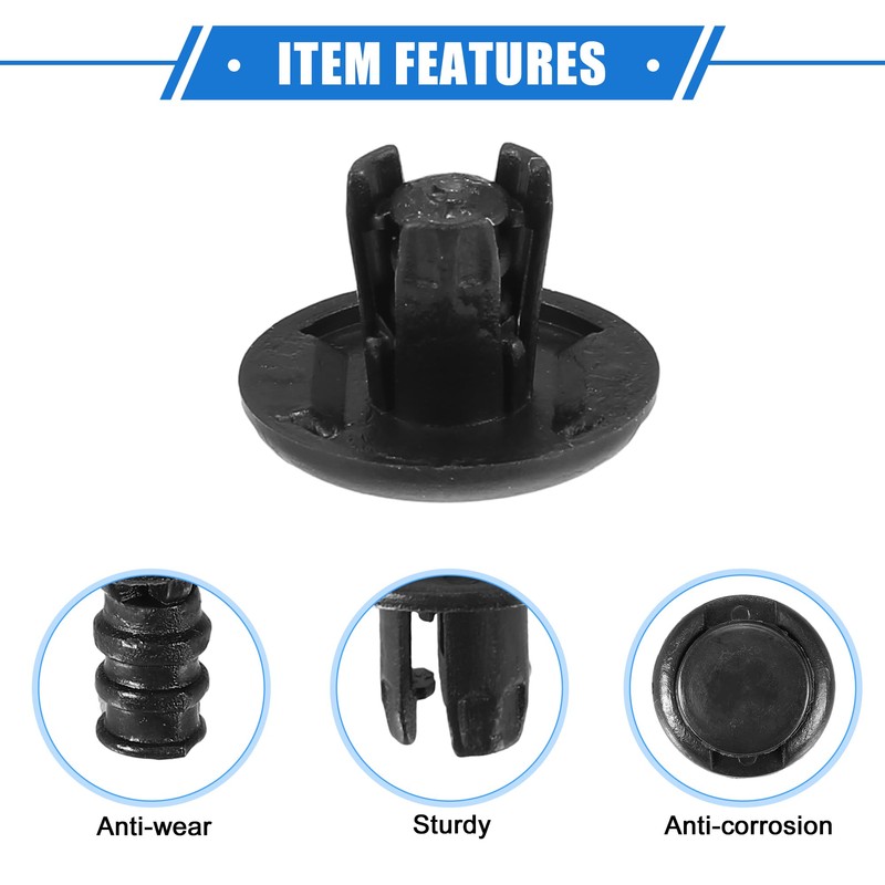 VekAuto 40 Pcs Fender Liner Clips Compatible for Honda, Durable