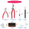 Glass Cutting Tool Set Kit,Premium Glass Running Breaking Pliers and