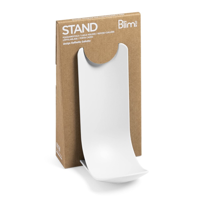 Blim Plus Spoon Rest Vertical Stand White Matt (Arctic) Made
