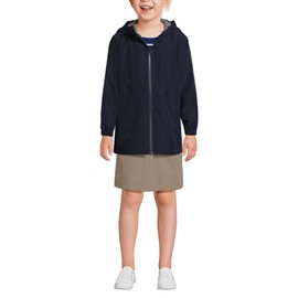 Lands' End Kids Rain Jacket Large Classic Navy