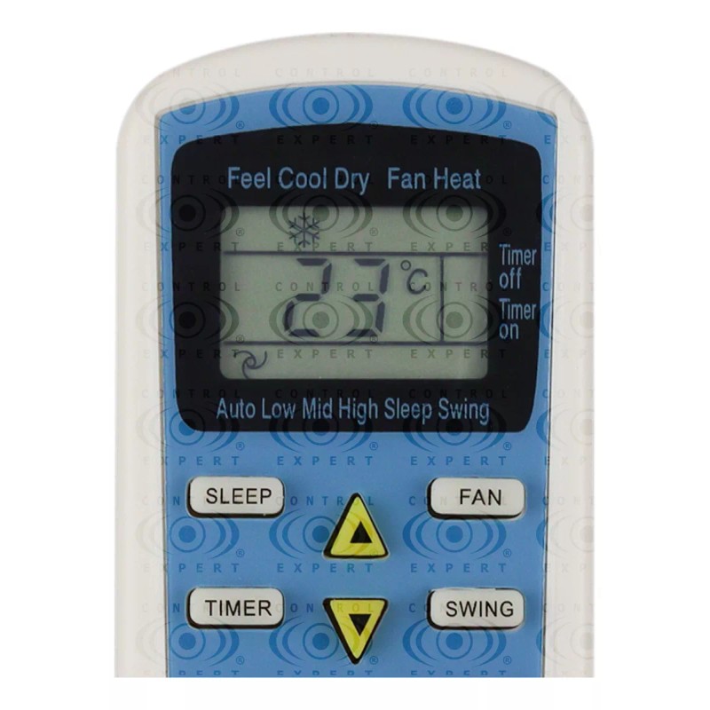 Control Compatible Con Iceco Freyven Ictc-hw-12c2 Minisplit Color Blanco