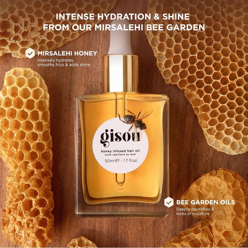 Gisou Honey Gloss Duo – Honey Infused Hair Oil &