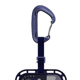 CASETiFY Ultra Bounce Webbing w/Carabiner - Indigo