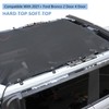 Sunshade for Ford Bronco, Sun Shade Bikini Top Cover Bimini