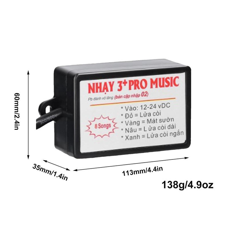 Car Horn Controller | Car Sound Tuner Speaker Controller -