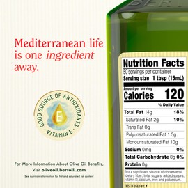 Bertolli Olive Oil, Extra Virgin Rich, 25.5 fl oz