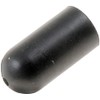 Dorman 650-005 3/8 In. Black Rubber Vacuum Cap, 10 Pack
