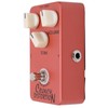 Distortion Pedal Dark Red Metal Classic British Rock Monoblock Guitar