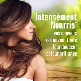 Le Petit Marseillais Express 1 Min Nutrition Intense Organic Argan Care (200 ml Bottle) - Conditioner for Very Dry Hair - 95% Ingredients of Natural Origin