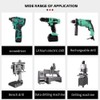 11Pcs Screw Extractor and Left Hand Drill Bits Set Included