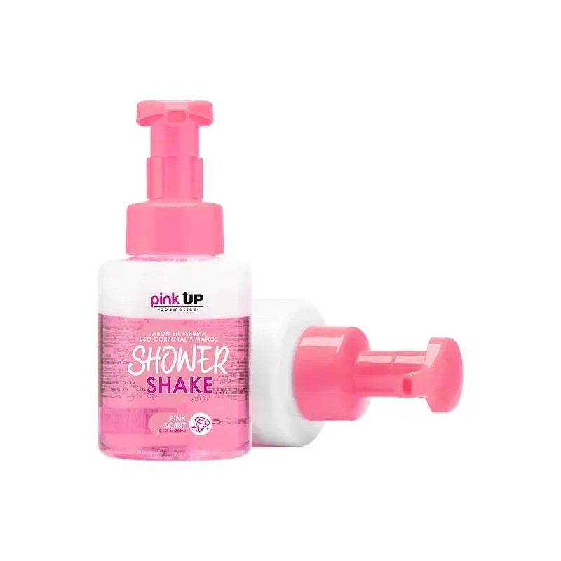 Shower Shake Jabón En Espuma Corporal Y Manos Pink Up
