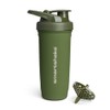 SmartShake Reforce Verde Botella Mezcladora de Acero Inoxidable 900 ml,