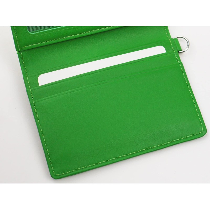 スリップオン パスコインケース ノワール 革 キャメル NSL-3202