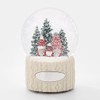 Things REMEMEBRED Engraved Plaid Gnome Trio Snow Globe (Free Customization)