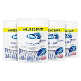 Oral-B Oral B Glide Dental Floss Picks, Gum Care, 60 Count, Pack of 4