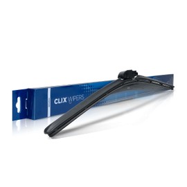 Clix Wipers - 22" OG Original Flat Black Automotive Replacement Wiper Blade (Pack of 1) Universal Clip On All-Weather Flex Frame Windshield Wiper
