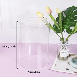 Acrylic Transparent Money Box, Money Box Not to Open, Money Boxes for Children Adults, Money Box Transparent Money Box for Notes (26 x 16 x 16 cm)