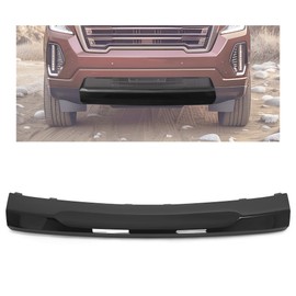 HECASA Front Bumper Valance Panel Compatible with 2021-2024 GMC Yukon XL Lower Panel Valance Trim Plastic(ABS) Painted Black