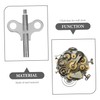 jojofuny 6pcs Clock Winding Keys Tool for Clock Repair Winding