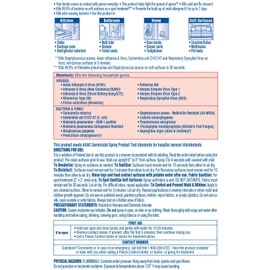 Lysol Disinfectant Spray, Sanitizing and Antibacterial Spray, For Disinfecting and Deodorizing, Crisp Linen, 2 Count, 12.5 fl oz each